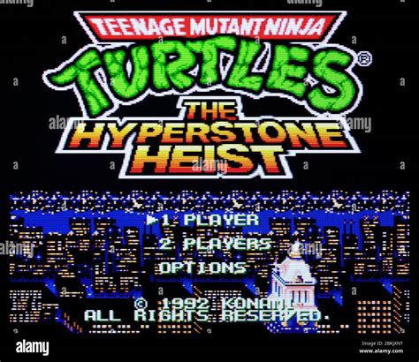 Teenage Mutant Ninja Turtles The Hyperstone Heist Hi Res Stock