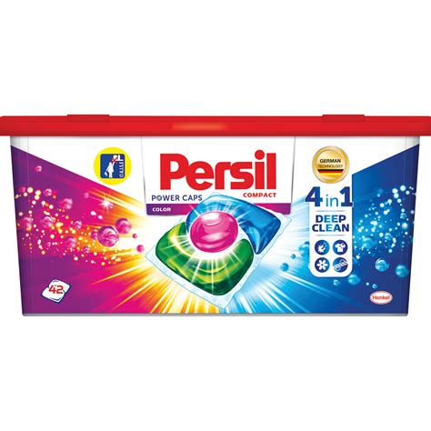 Капсулы для стирки Persil Power caps Color 4в1 42шт для цветного белья ...