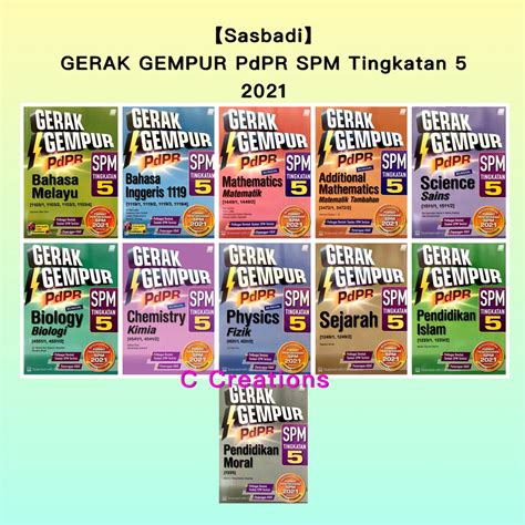 REDUCTION MYR 0 59 Buku Latihan Gerak Gempur Spm Tingkatan 5 Kssm