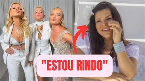 Mara Maravilha Debocha De Encontro Entre Xuxa Ang Lica E Eliana