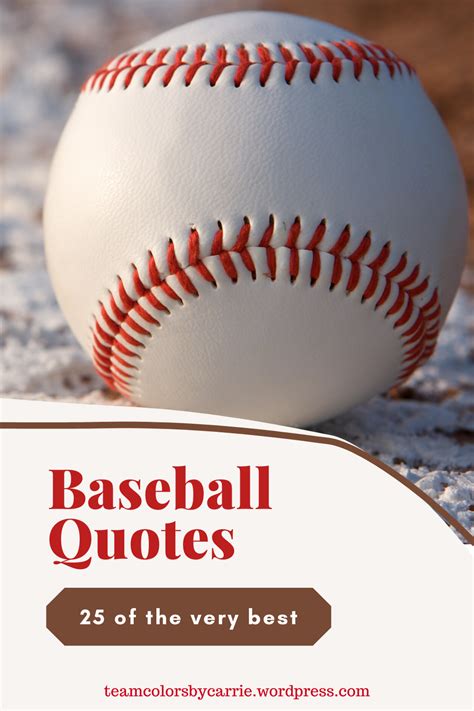 25 Of The Greatest Baseball Quotes Ever Artofit