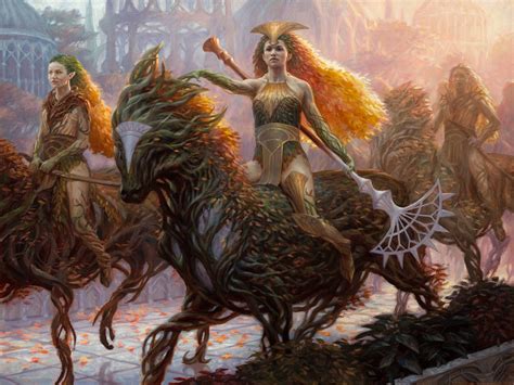 Knight Of Autumn MtG Art From Guilds Of Ravnica Set By Ryan Pancoast