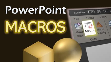 How To Use PowerPoint Macros PowerPoint Tools YouTube