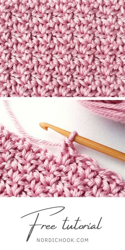 The Wattle Stitch Nordic Hook Free Crochet Tutorial Artofit