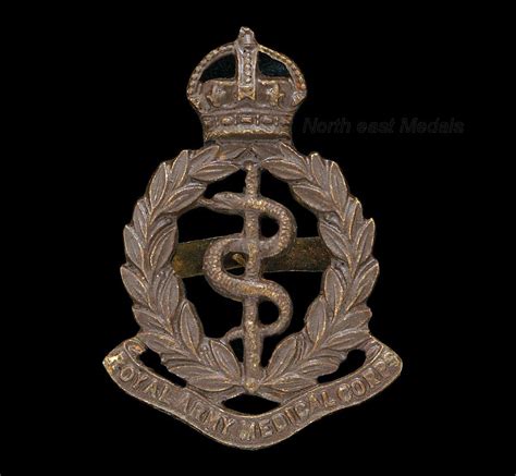 Ramc Royal Army Medical Corps Officers Osd Bronze Cap Badge British