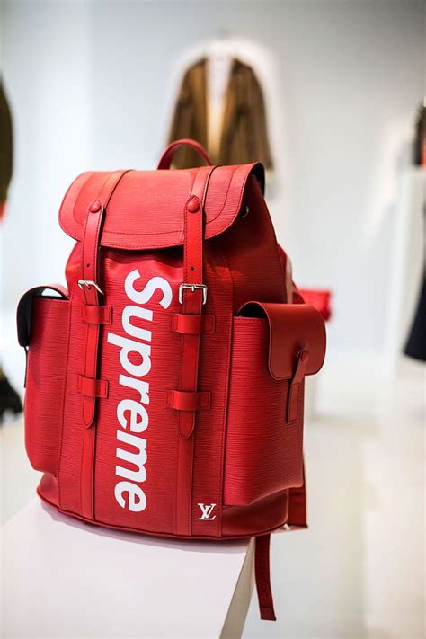 Supreme Louis Vuitton Collab Supreme Backpack Hd Phone Wallpaper Pxfuel