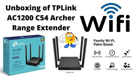 Tplink Archer C Dual Band Wifi Range Extender Multi Mode Unboxing