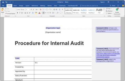 ISO 14001:2015 Internal Audit Toolkit