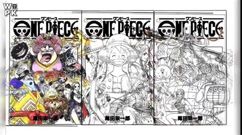 One Piece Volume 99 100 101 Sketch By Eiichiro Oda YouTube