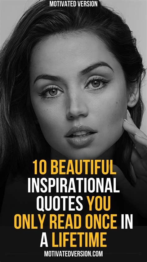 10 Beautiful Inspirational Quotes You Only Read Once In A Lifetime 2024