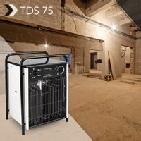 Elektroheizgebläse TDS 75 der Solide für Industrie und Gewerbe