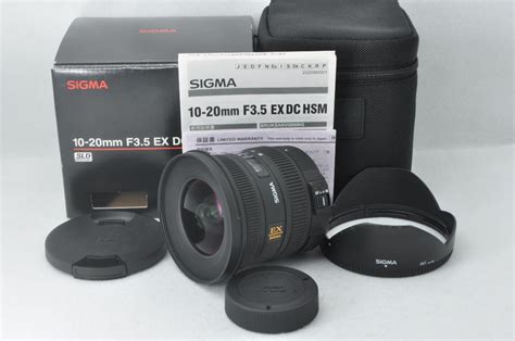 32％割引ブラック系ニコンfマウント【正規品】 Sigma 10 20mmf35 Ex Dc Hsm ニコンマウント レンズズーム