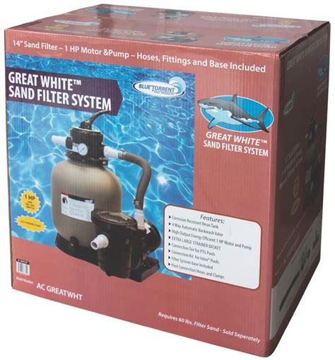 Sand Filter System With 1 Horsepower Hp Dual 2 Speed Pump For Above Gr