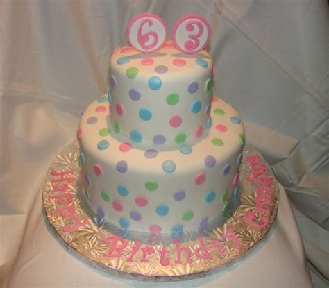 Polka Dot Cake - CakeCentral.com