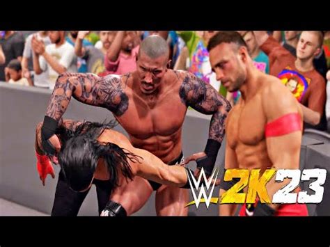 Wwe K Roman Reigns Vs Randy Orton Vs La Knight Match On Royal Rumble