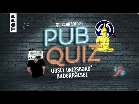 PUB QUIZ Fast unlösbare Bilderrätsel zu Film Musik und Literatur