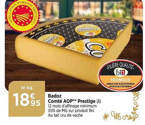 Promo Badoz Comté Aop Prestige chez Atac iCatalogue fr