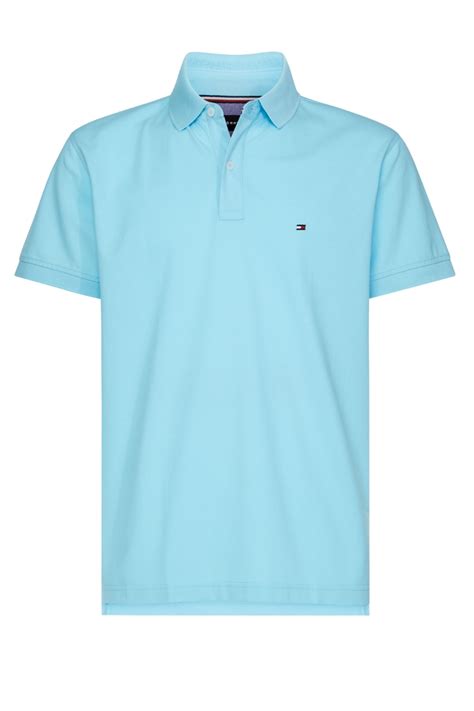 Tommy Hilfiger Regular Polo Shirt Blue Quartz Michael Stewart