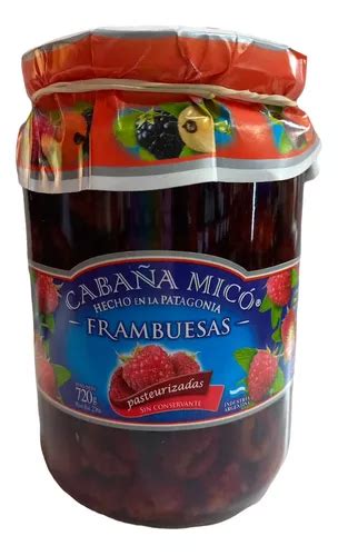 Frambuesas En Almíbar 720g Cabaña Mico Sin Tacc MercadoLibre