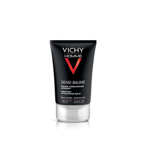 Vichy Homme Sensi Baume Soothing Aftershave Balm Ml