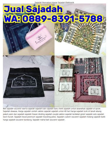 088ᑫ 8ᣮᑫl 5ᜪ88 WA Harga Souvenir Sajadah Sajadah Souvenir Tahlilan