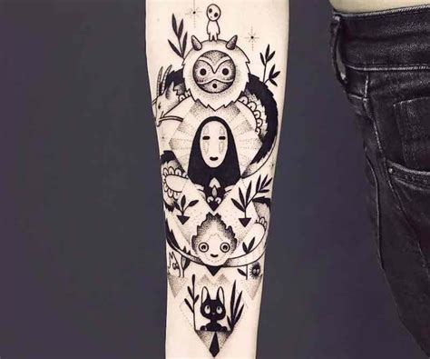 Studio Ghibli Tattoo By Violette Chabanon Tattoo Insider