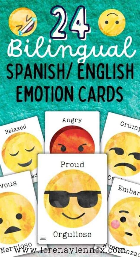 Enhance Emotional Development With Bilingual English Spanish Emotion