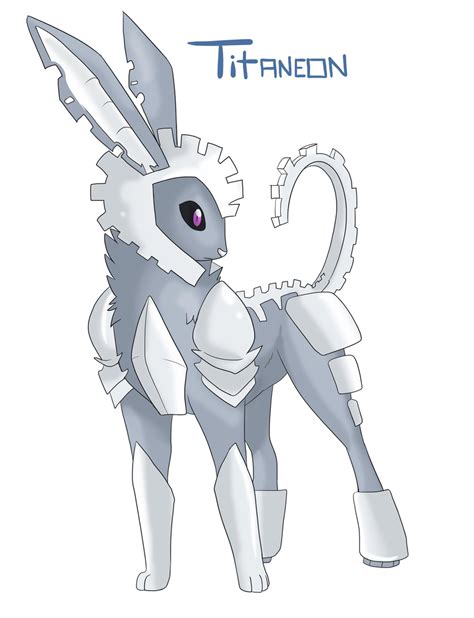 Eeveeloution Steel Type Titaneon By Galefaux On Deviantart