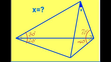 32 VİDEO GEOMETRİ GÜNLÜĞÜNDEN GÜZEL BİR AÇI SORUSU YouTube