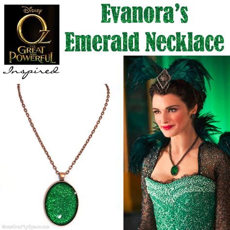 Evanora's Emerald Necklace: Inspired by Oz the Great & Powerful ...