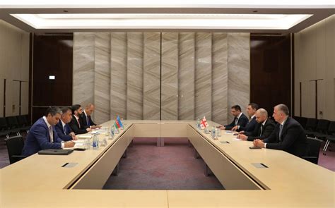 Azerbaijan Georgia Discuss Energy Cooperation Report Az