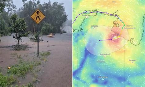 Tropical Cyclone Megan Has Formed Off The Coast Of Northern Australia Causing Severe Weather