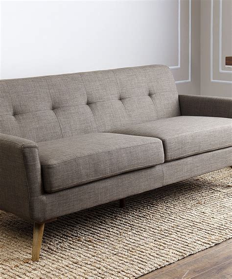 Khaki Bayview Sofa Comfortable Couch Living Room Redo Furniture