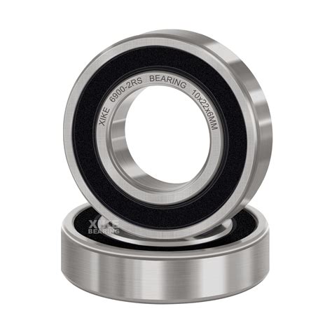 Buy Xike Rs Ball Bearings X X Mm Bearing Steel Double Rubber