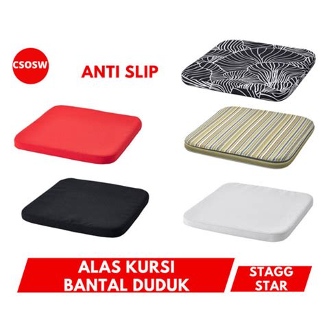 Jual Alas Kursi Anti Slip Bantal Duduk Bangku Kantor STAR 36x36Cm Chair