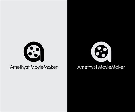 Modern, Professional, Software Logo Design for Amethyst MovieMaker by ...