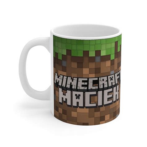 Kubek Imi Dziecka Minecraft T O Gra Prezent Upominek Prezent