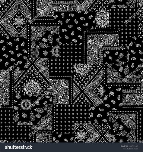 50,012 Black and white paisley background Images, Stock Photos ...