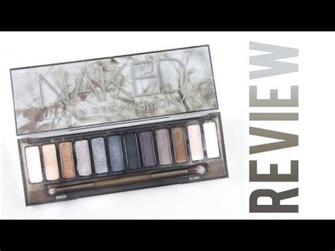 Naked Smoky Palette Review Demo Youtube