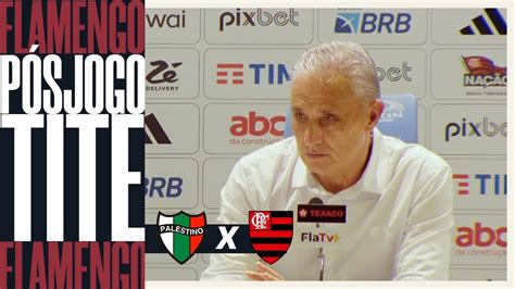 PÓS JOGO PALESTINO X FLAMENGO LIBERTADORES YouTube