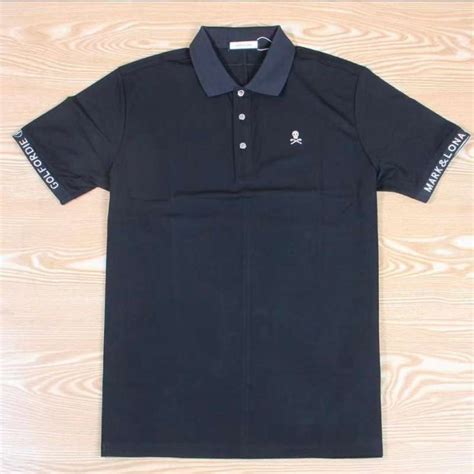 Jual Men Polo Shirt Kaos Polo Golf Mark Lona Golf Mark Lona M Hitam