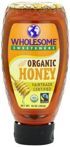 Wholesome Sweeteners Organic Fair Trade Raw Honey 16 Ounce Jars Pack