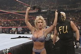 WWF Unforgiven 1998 In Your House 21 Sable Celebrates Stripping