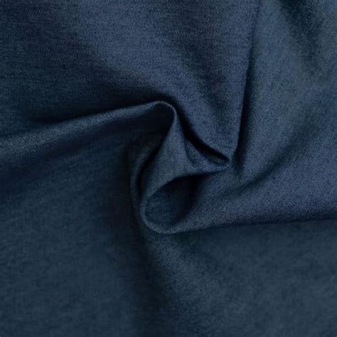 Dünner Jeans Stoff Blau Qualität mit Öko Tex Zertifizierung