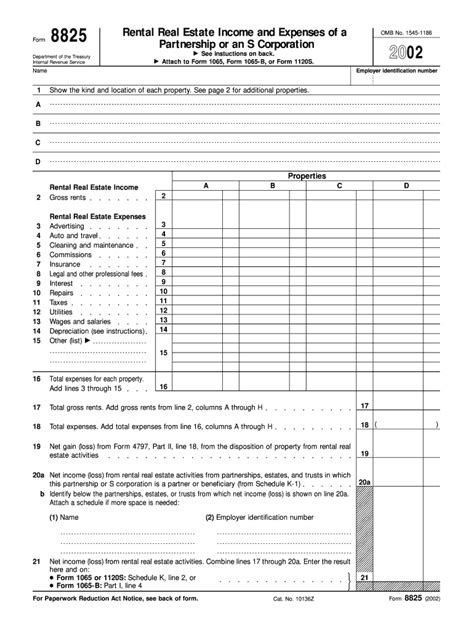 Form 8825 Line 11 Taxes