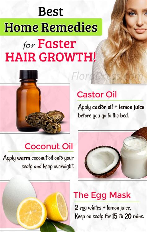 Best Home Remedies For Hair Growth Home Remedies For Hair Hair Remedies For Growth Longer