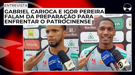 Gabriel Carioca e Igor Pereira falam da preparação do Pouso Alegre para