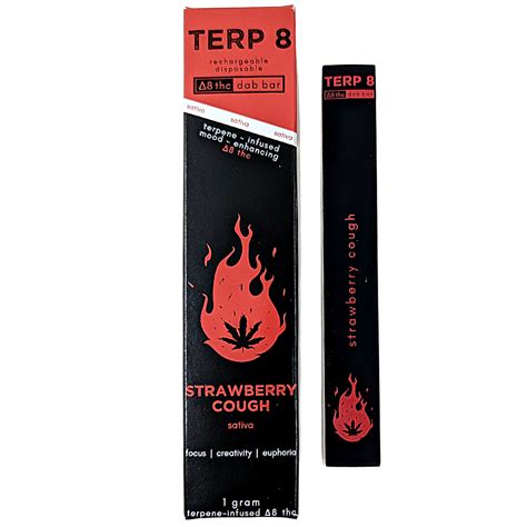 1 Gram Rechargeable Strawberry Cough Disposable Delta 8 Dab Pen Terp