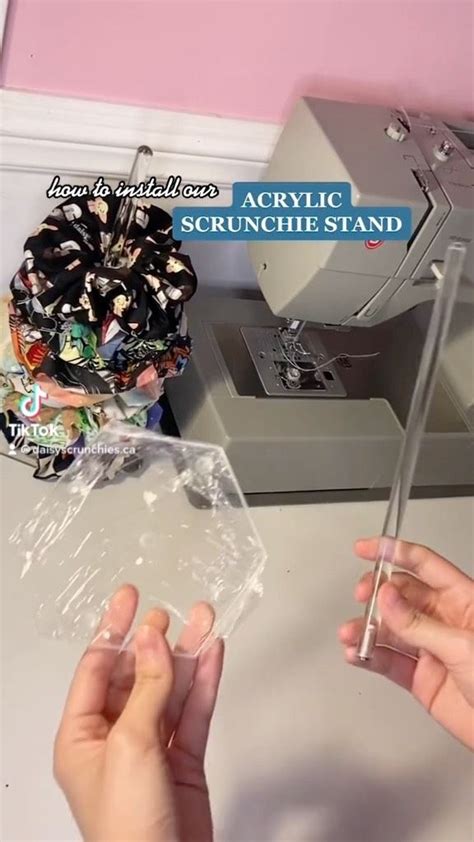 Daisyscrunchies Ca On Instagram How To Install Our Acrylic Scrunchie