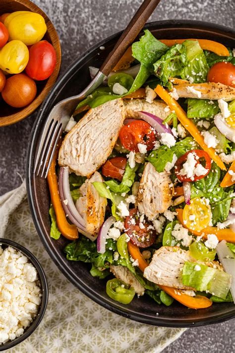 Grilled Mediterranean Chicken Salad Recipe Or Whatever You Do